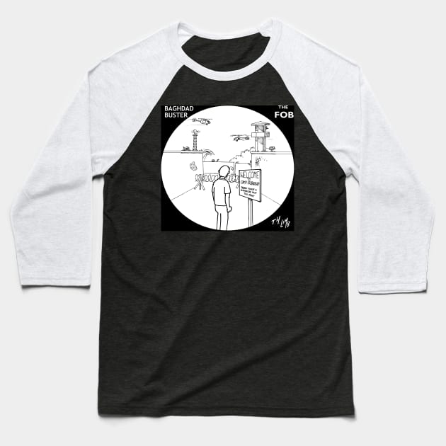 Forward Operating Base Baseball T-Shirt by Limb Store